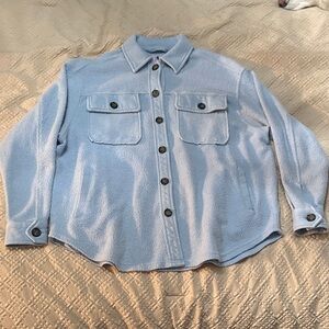 SO Light Blue Button Down Shirt